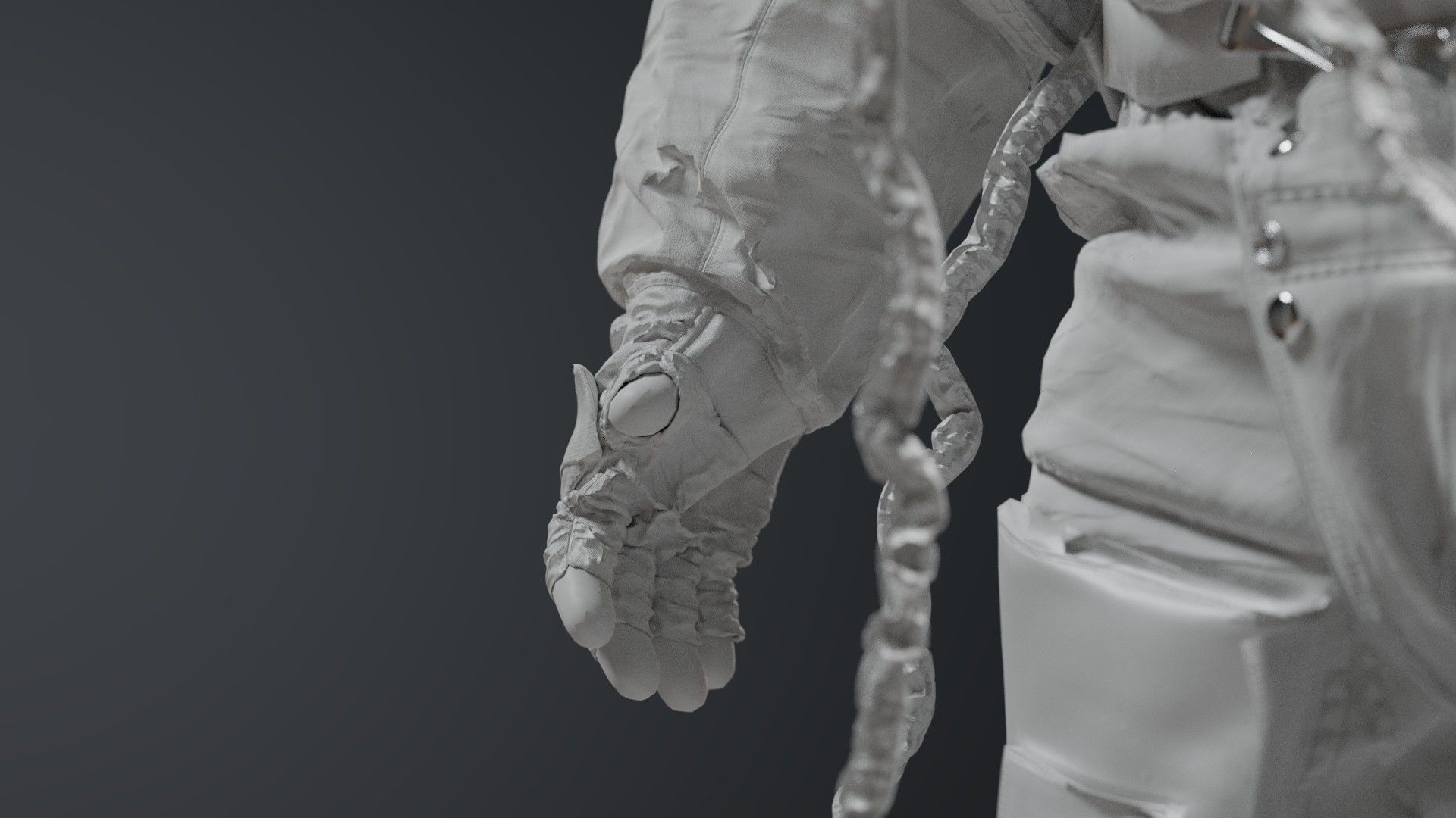 SPACESUIT Moon APOLLO 11 3D model_29