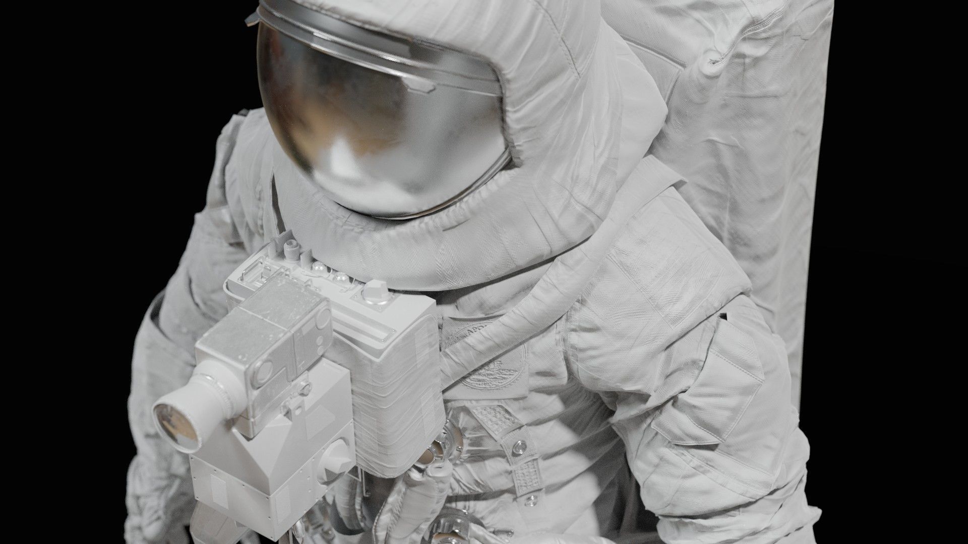 SPACESUIT Moon APOLLO 11 3D model_21