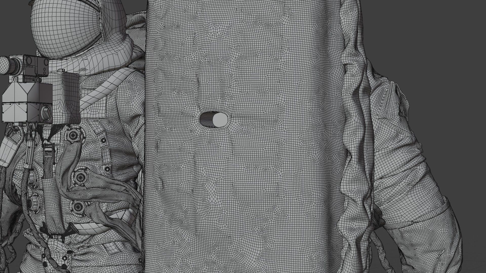 SPACESUIT Moon APOLLO 11 3D model_41