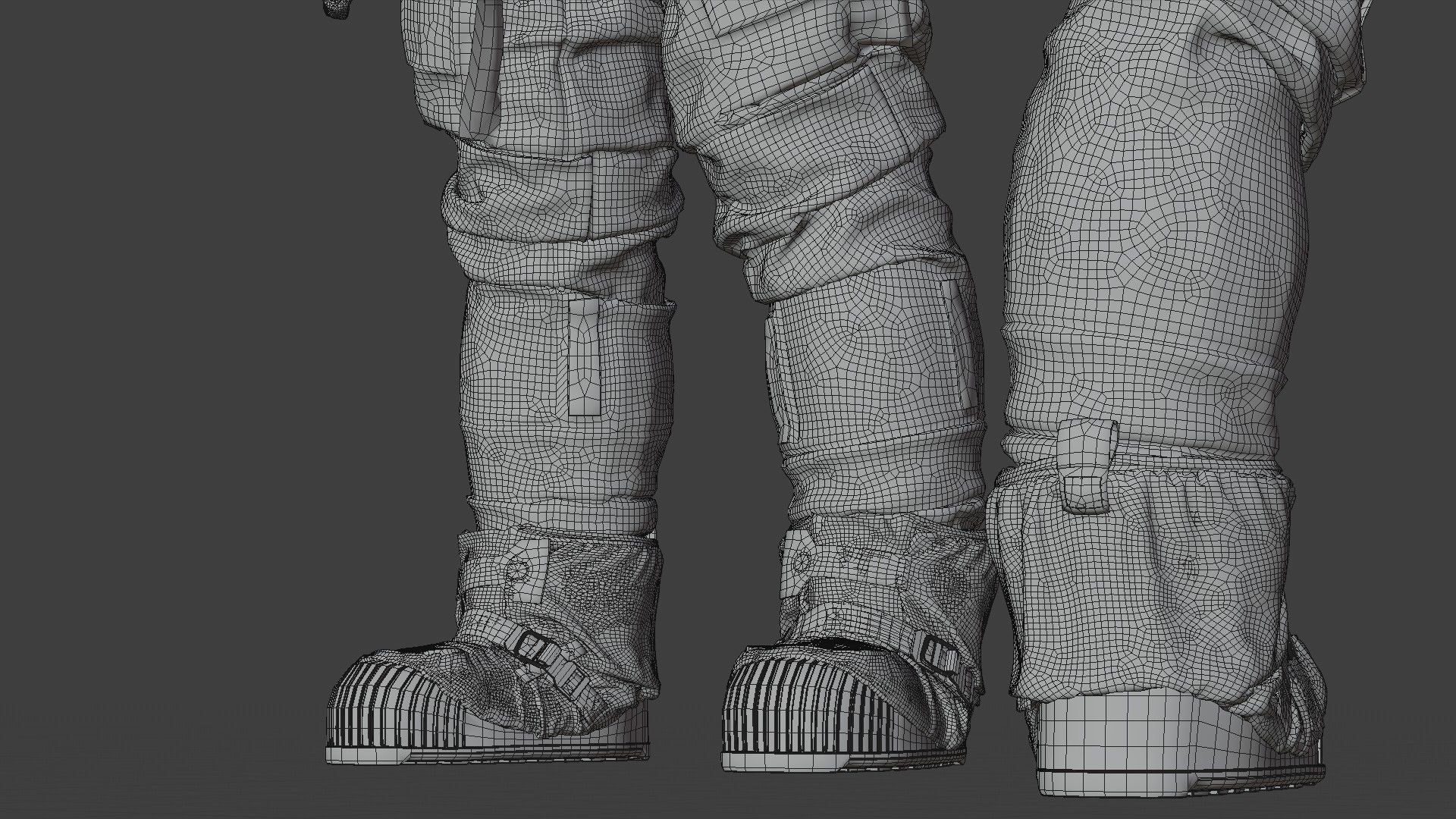 SPACESUIT Moon APOLLO 11 3D model_39