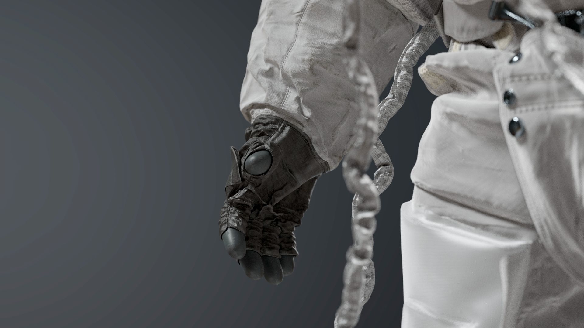 SPACESUIT Moon APOLLO 11 3D model_14