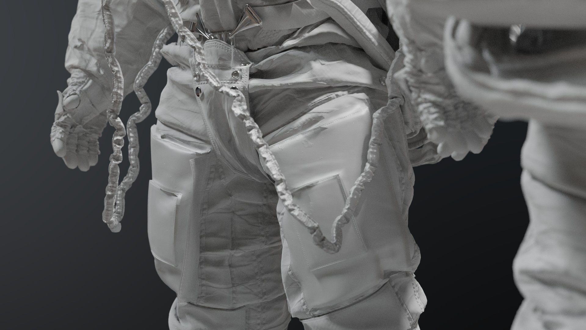 SPACESUIT Moon APOLLO 11 3D model_24