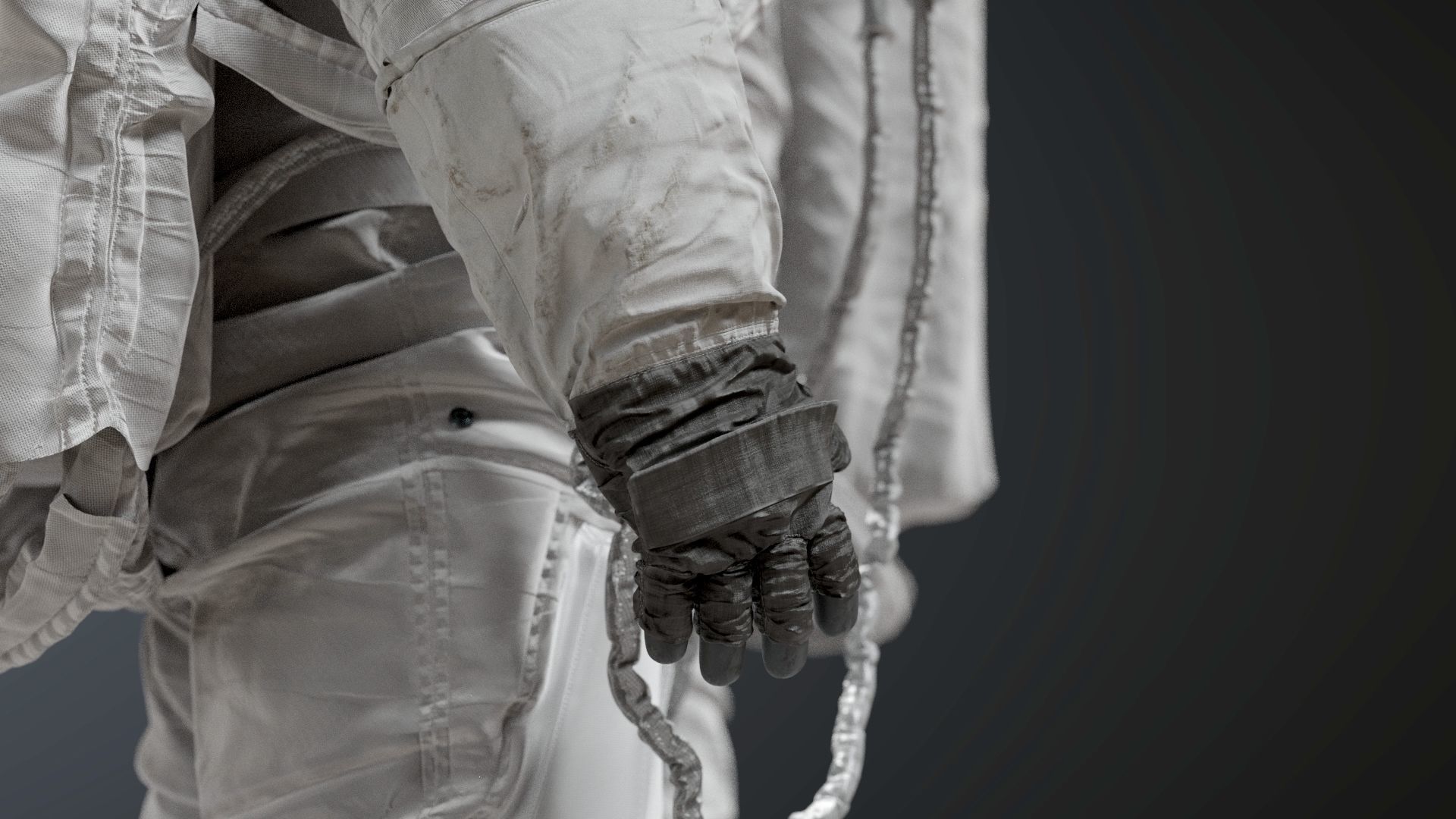 SPACESUIT Moon APOLLO 11 3D model_13