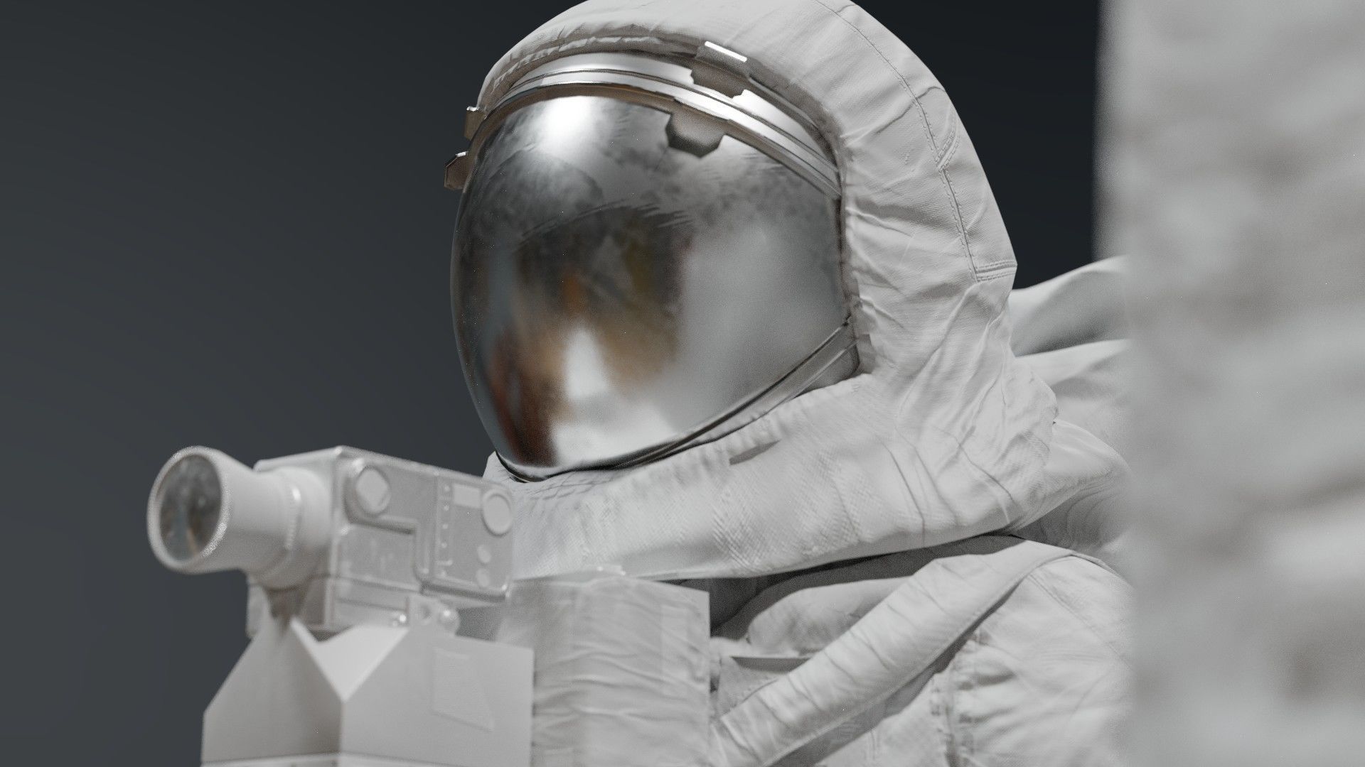 SPACESUIT Moon APOLLO 11 3D model_20