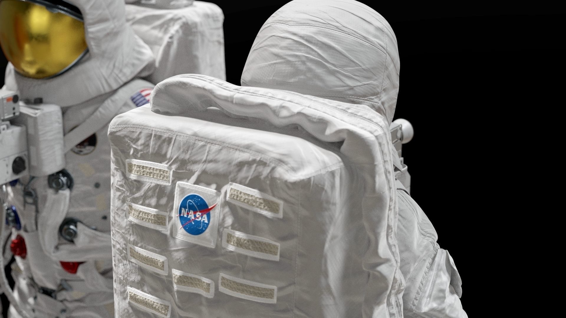 SPACESUIT Moon APOLLO 11 3D model_4