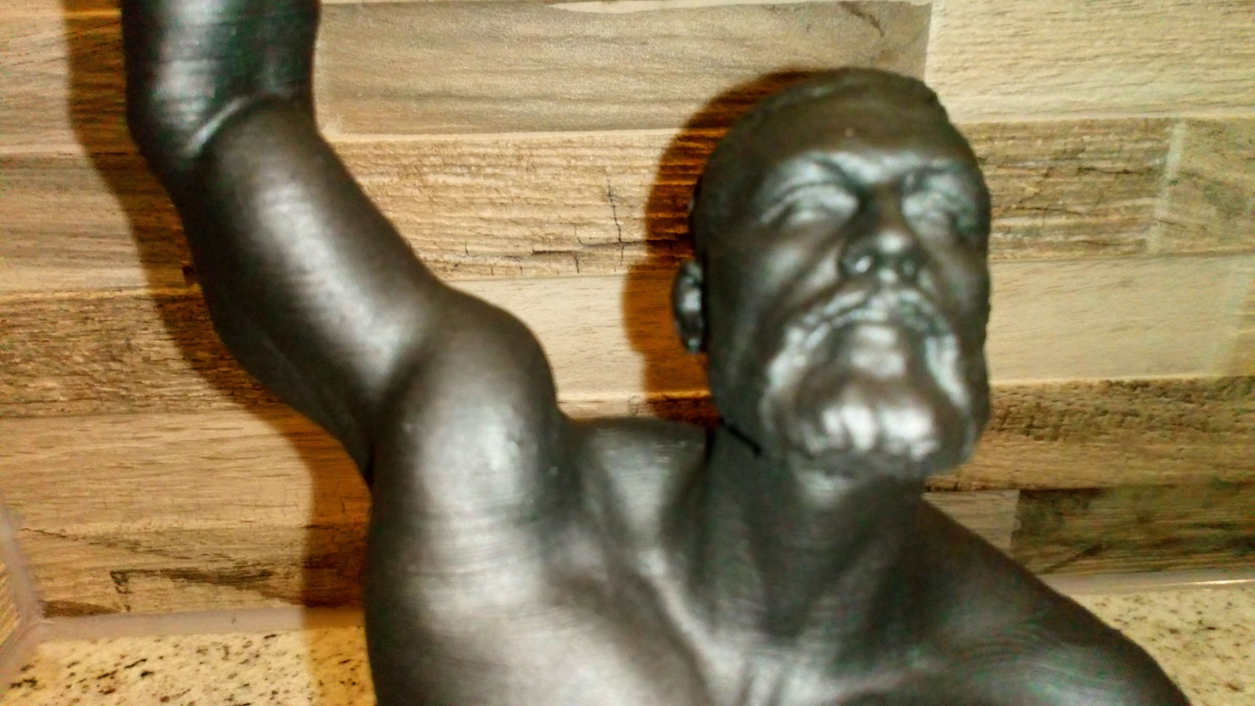 Conor McGregor Victory sculpture - 3D print ready 3D print model_9