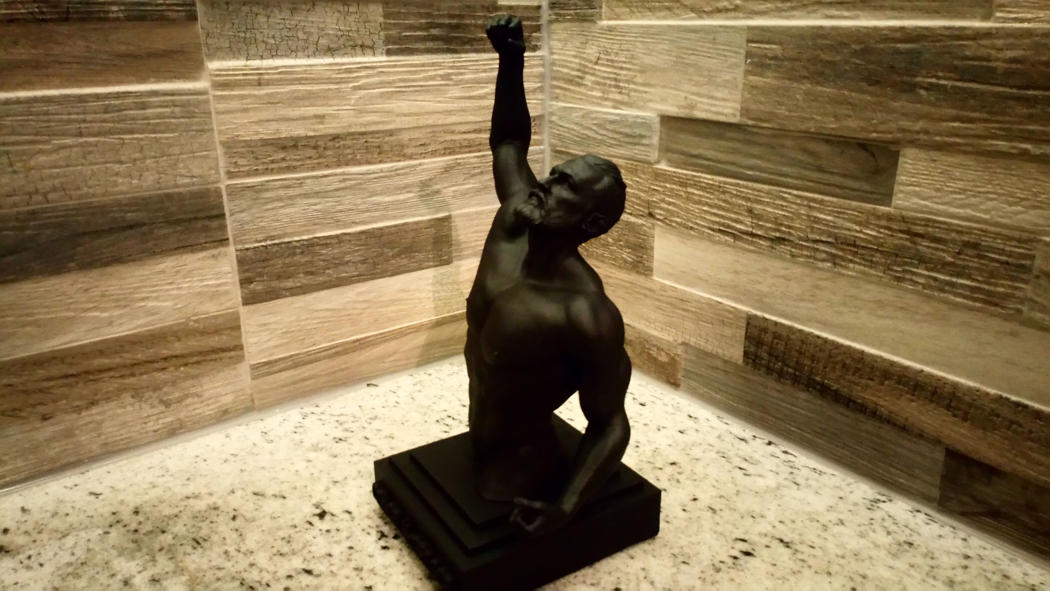 Conor McGregor Victory sculpture - 3D print ready 3D print model_5