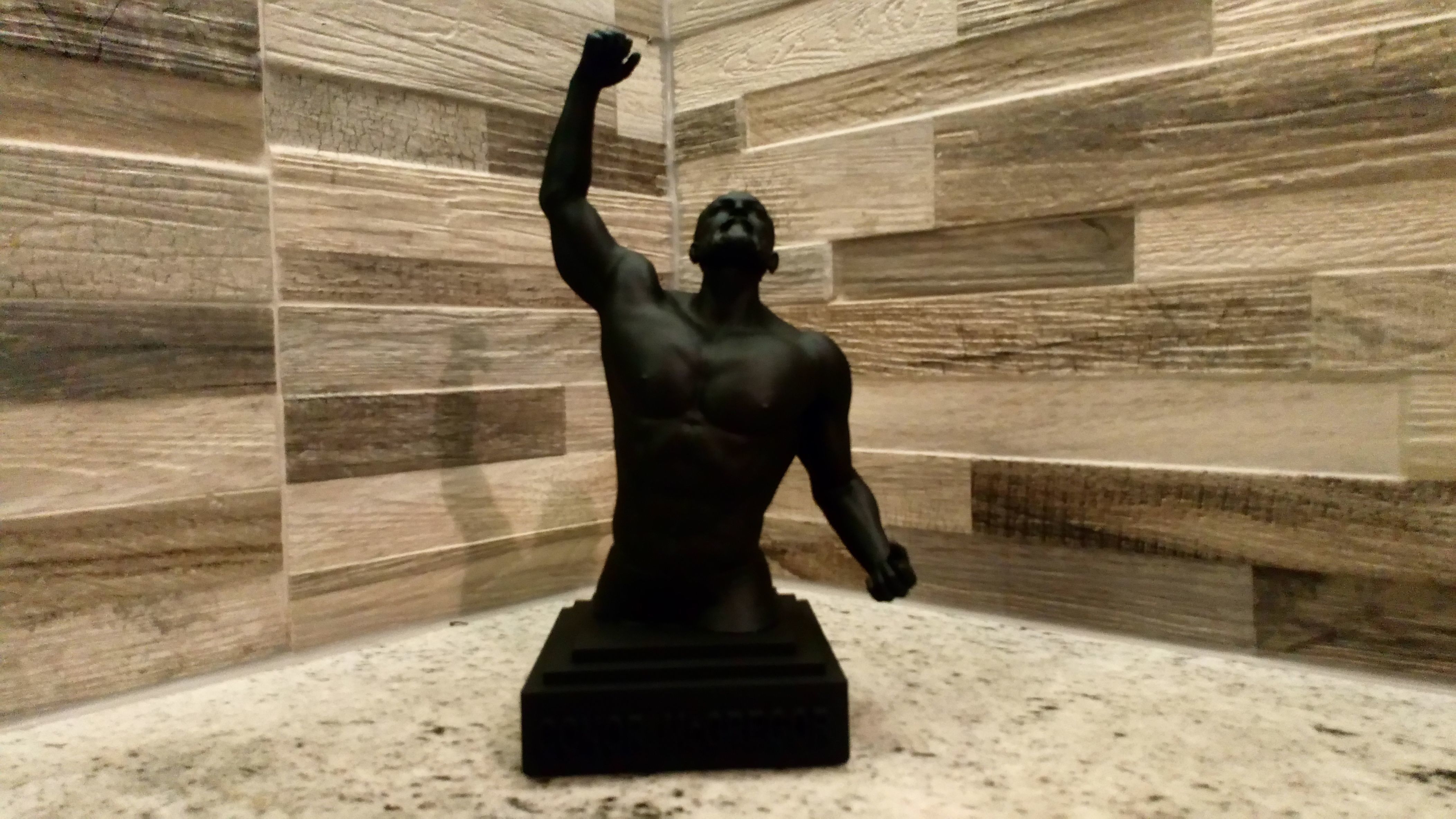 Conor McGregor Victory sculpture - 3D print ready 3D print model_1