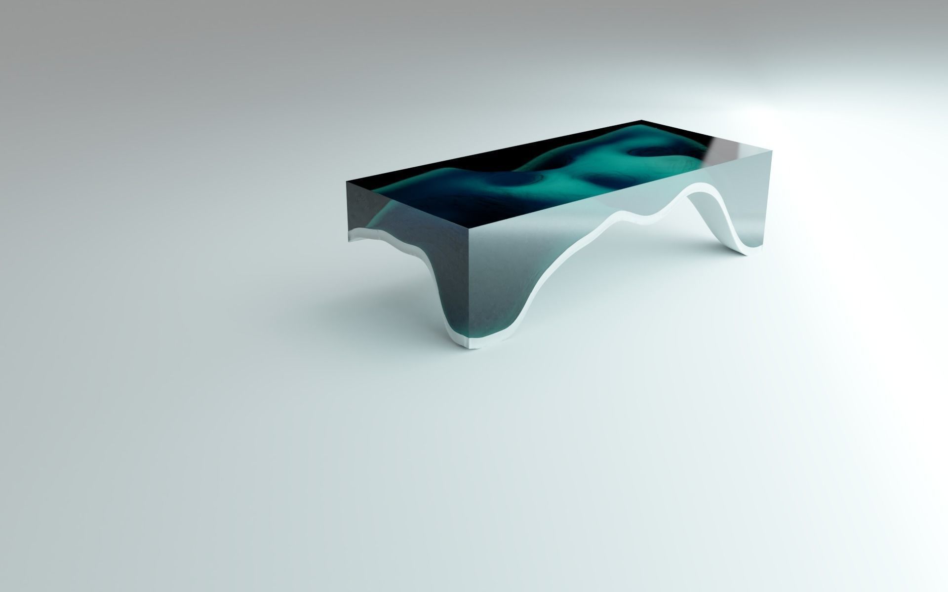 Epoxy Resin Table 3D model_2