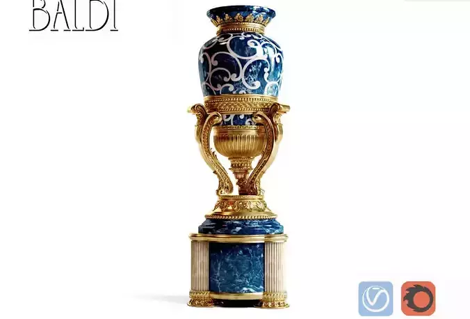 Classic BALDI Vase 3D model