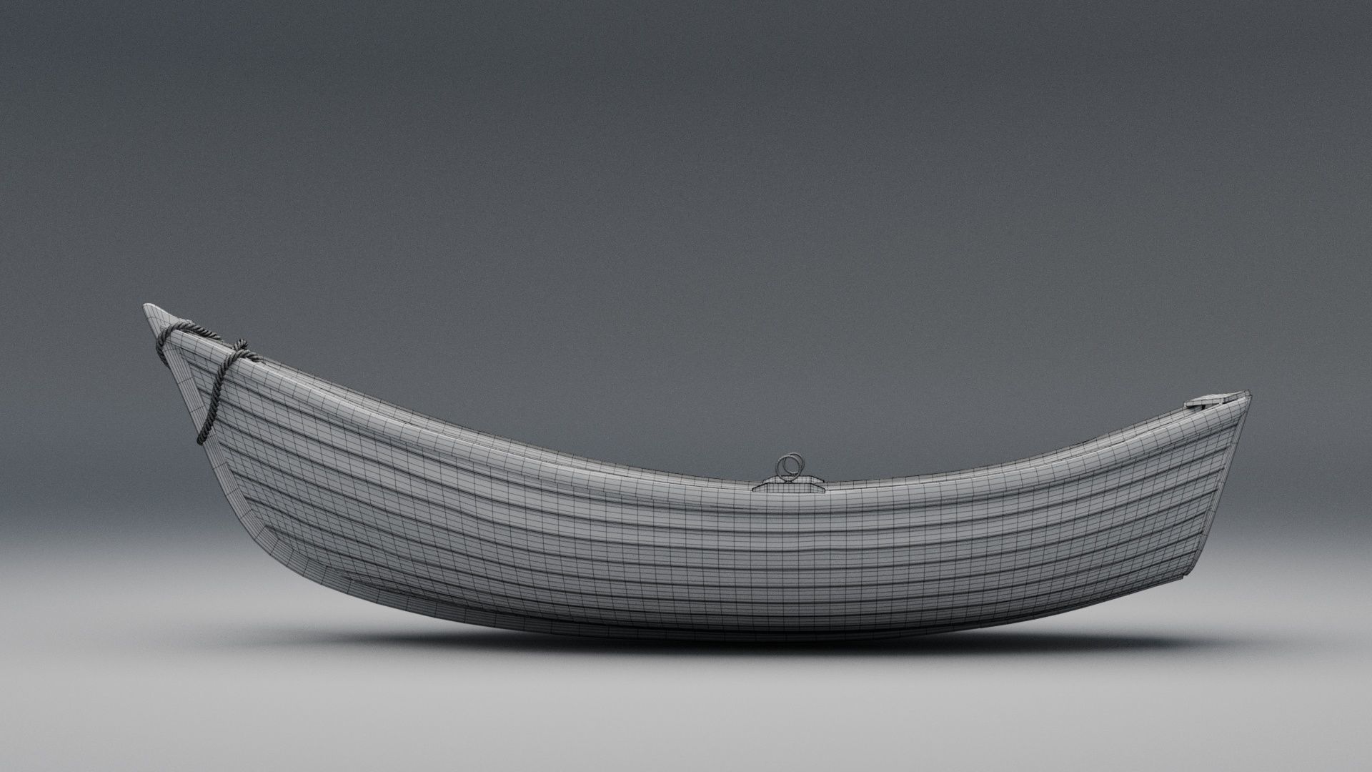 Wooden Boat 3D model_15