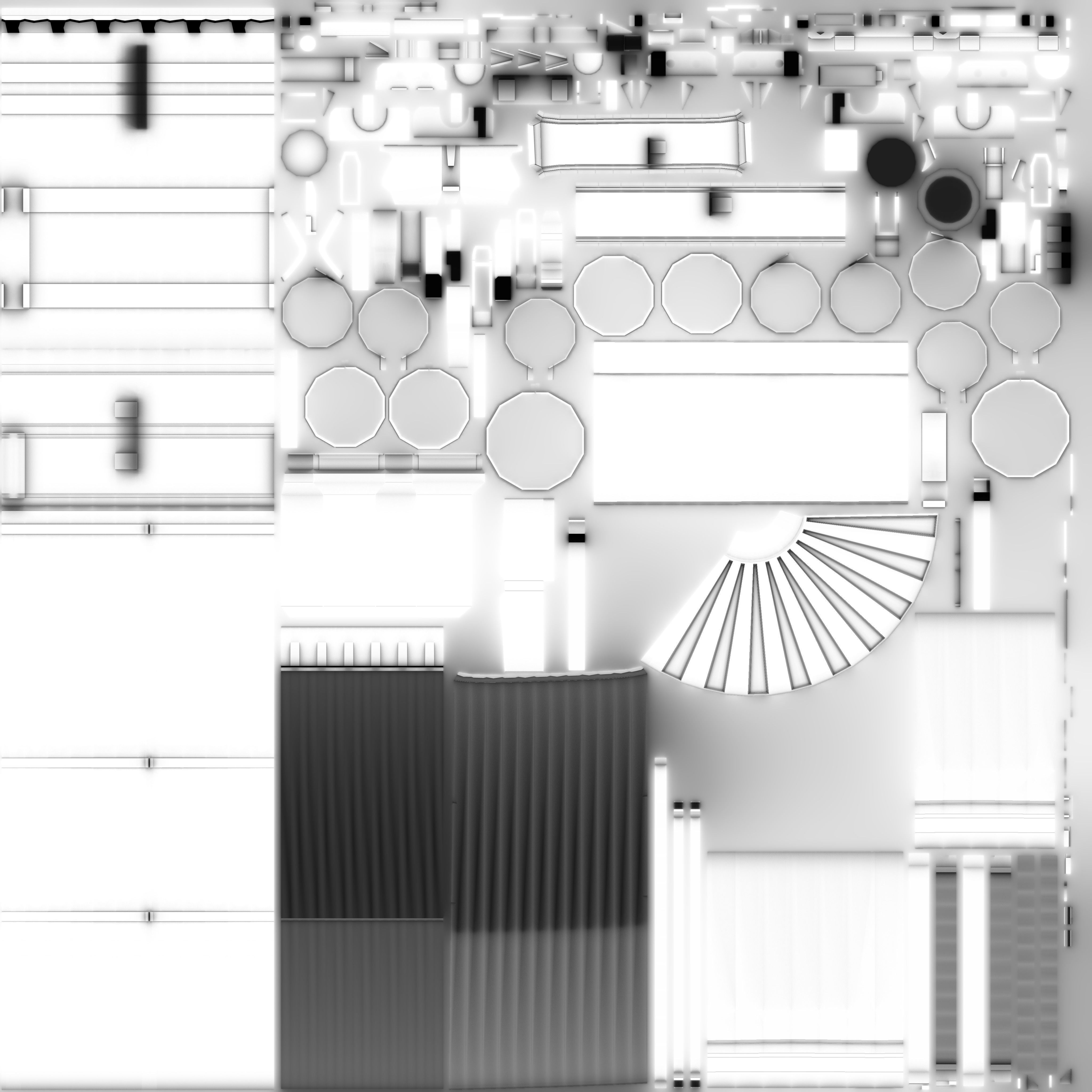 Low Poly Fabric Covered Anti Tank RPG Low-poly 3D model_32