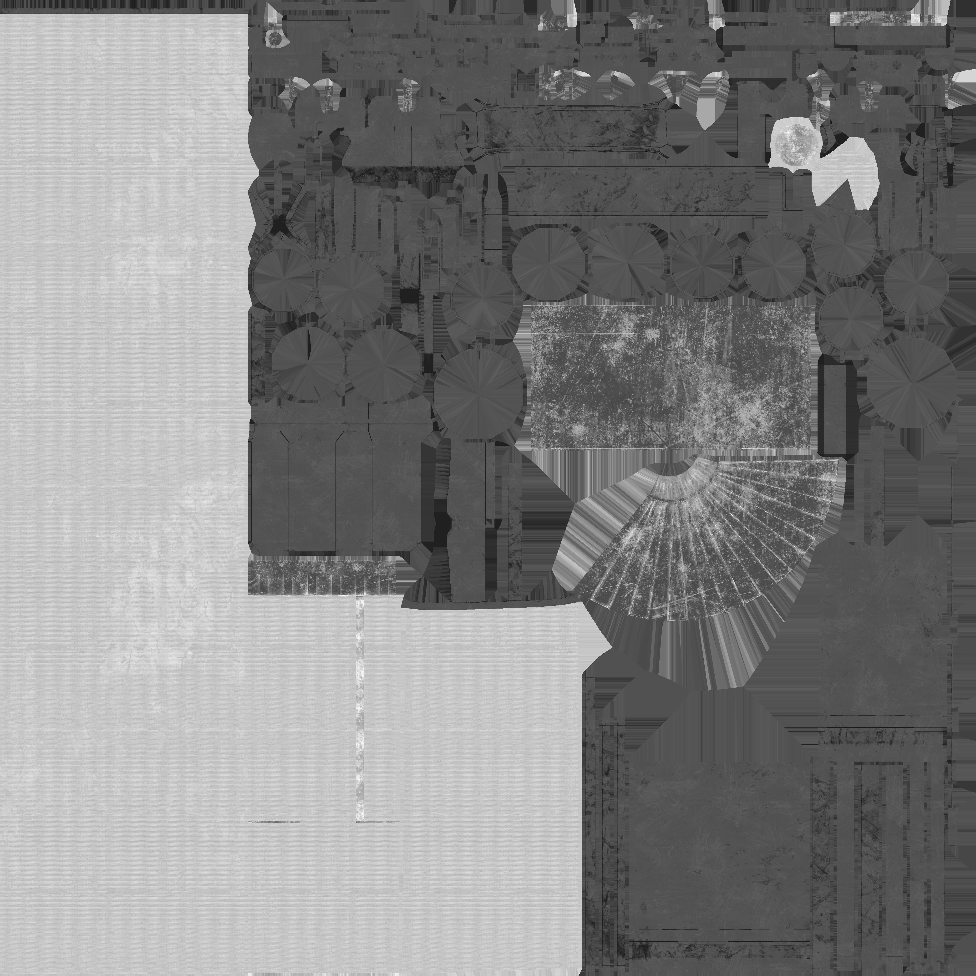 Low Poly Fabric Covered Anti Tank RPG Low-poly 3D model_33