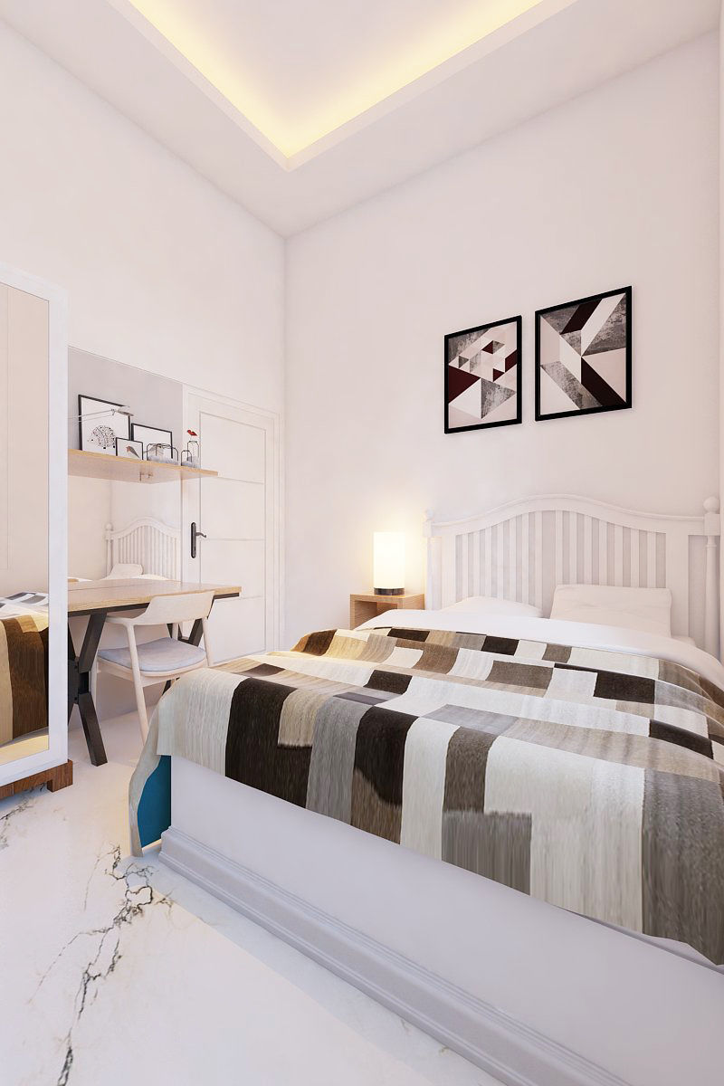 Minimalis house 3D model_32