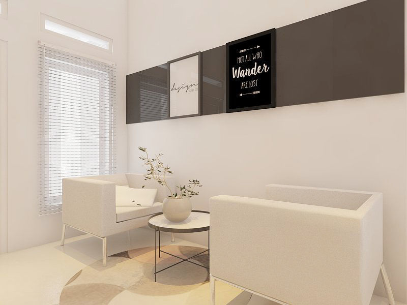 Minimalis house 3D model_23