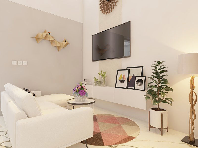 Minimalis house 3D model_11