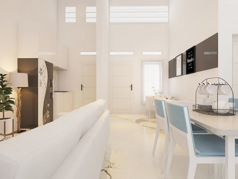 Minimalis house 3D model_21