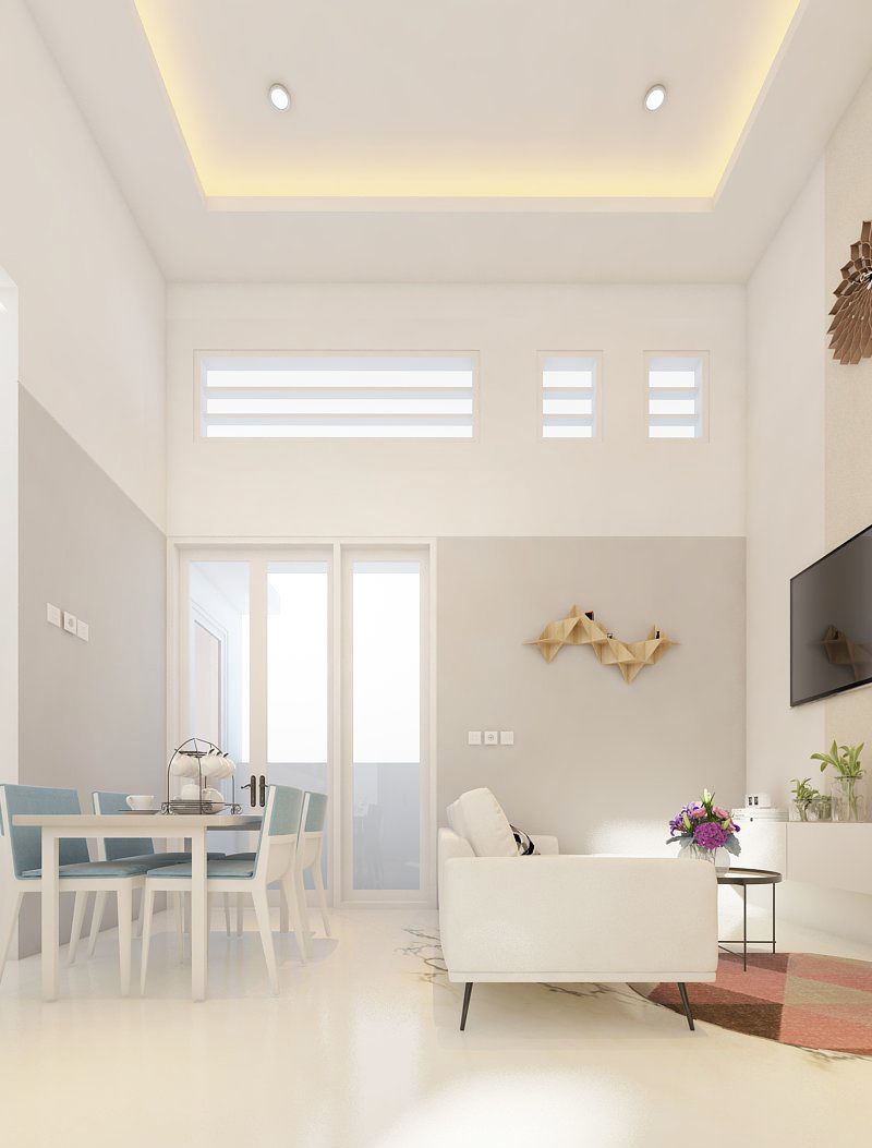 Minimalis house 3D model_9