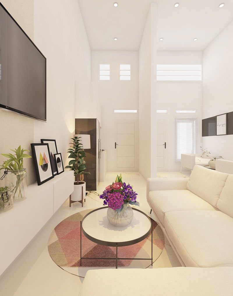 Minimalis house 3D model_17