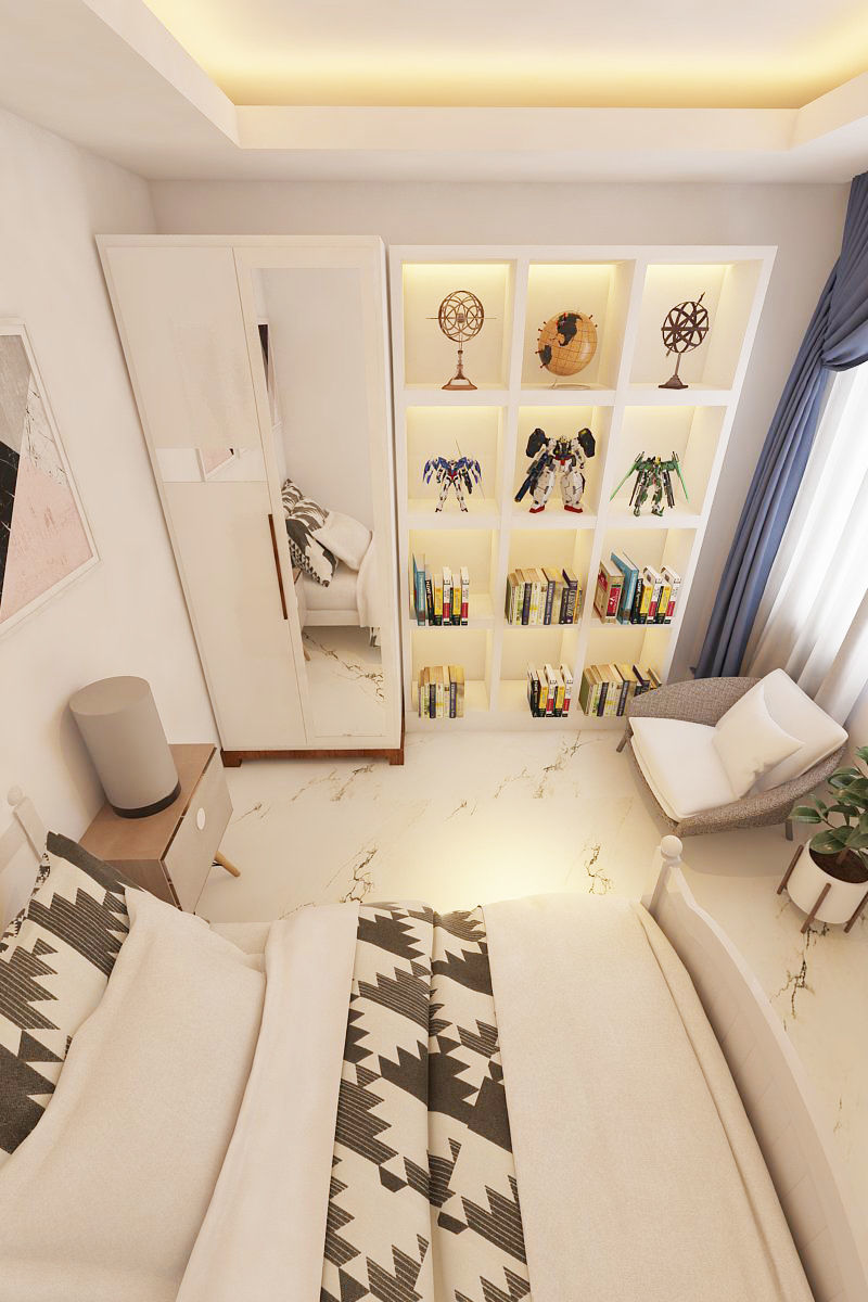 Minimalis house 3D model_39