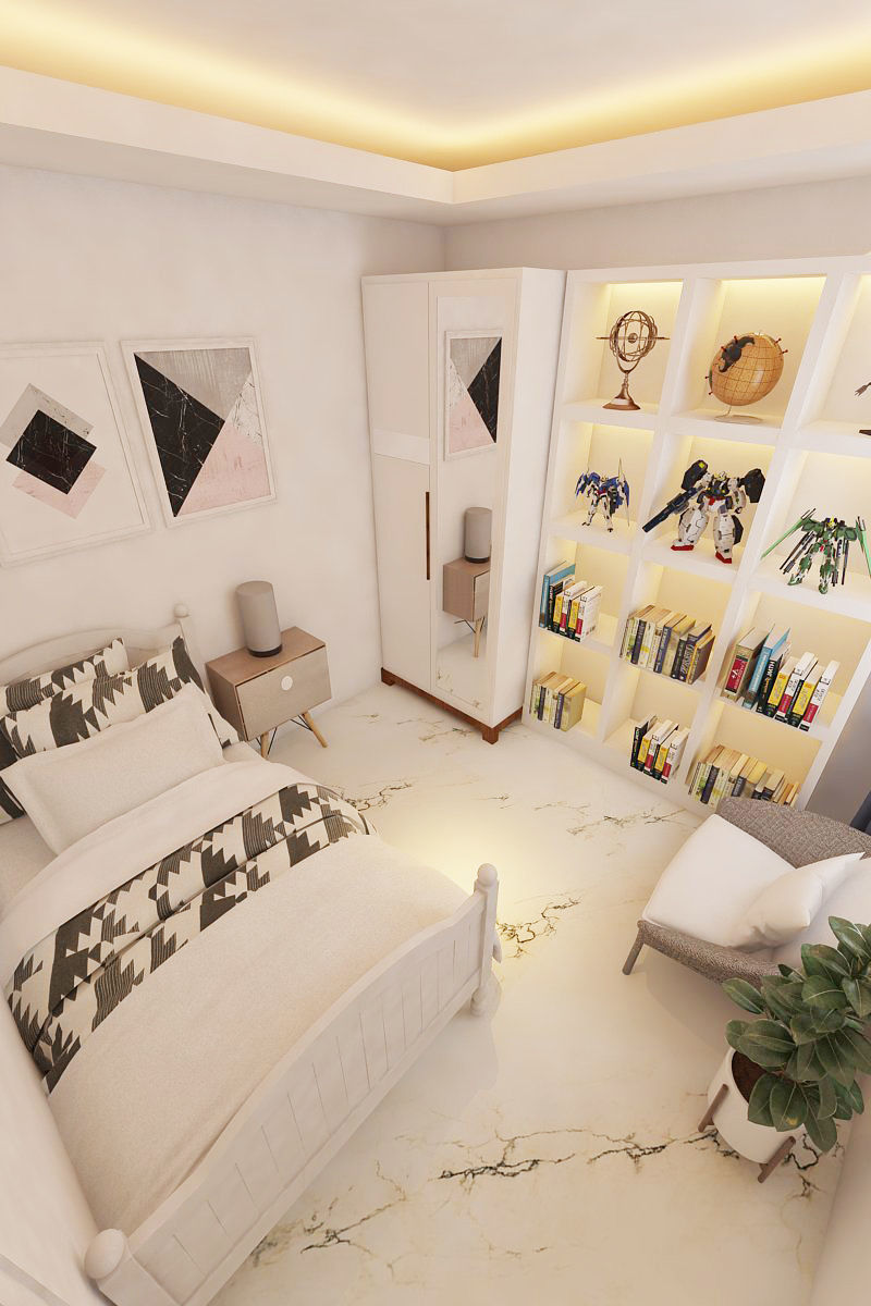 Minimalis house 3D model_38