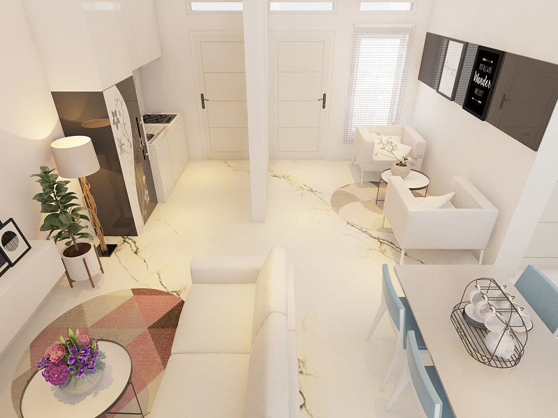 Minimalis house 3D model_22