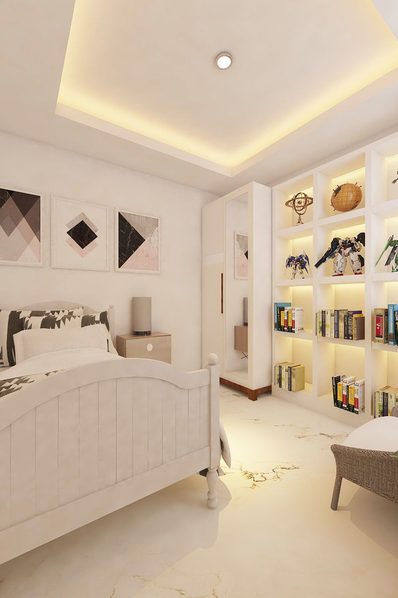 Minimalis house 3D model_35