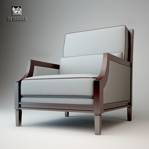 Thomasville Upholstery Excalibur Chair 3D model