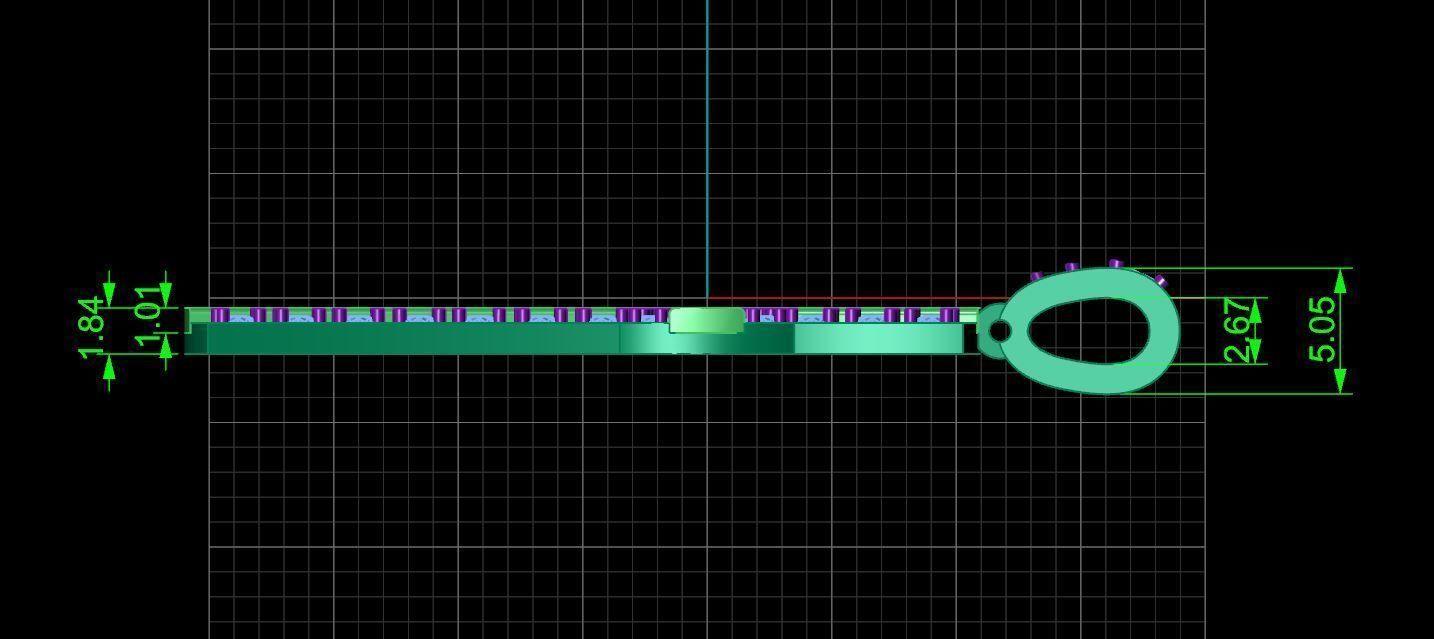 Cross 06 pendant 3D print model_11