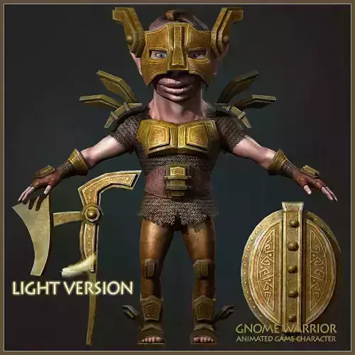 Gnome Warrior Light Version