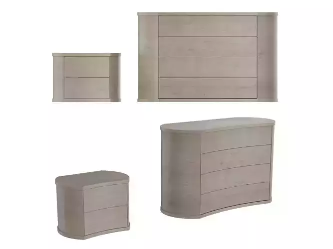 Colombini Casa Polaris Bedroom Furniture