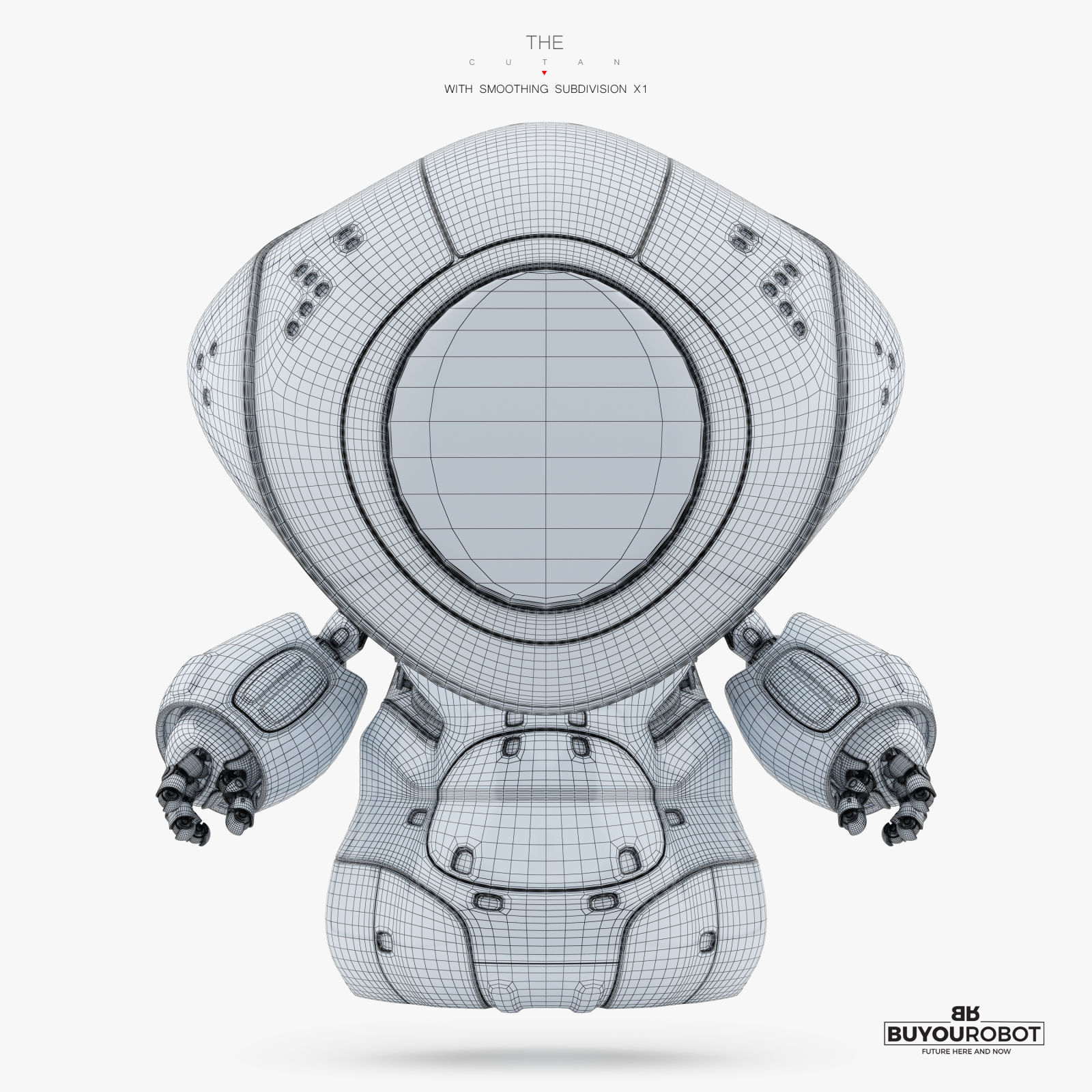 Pirate bot IV 3D model_6