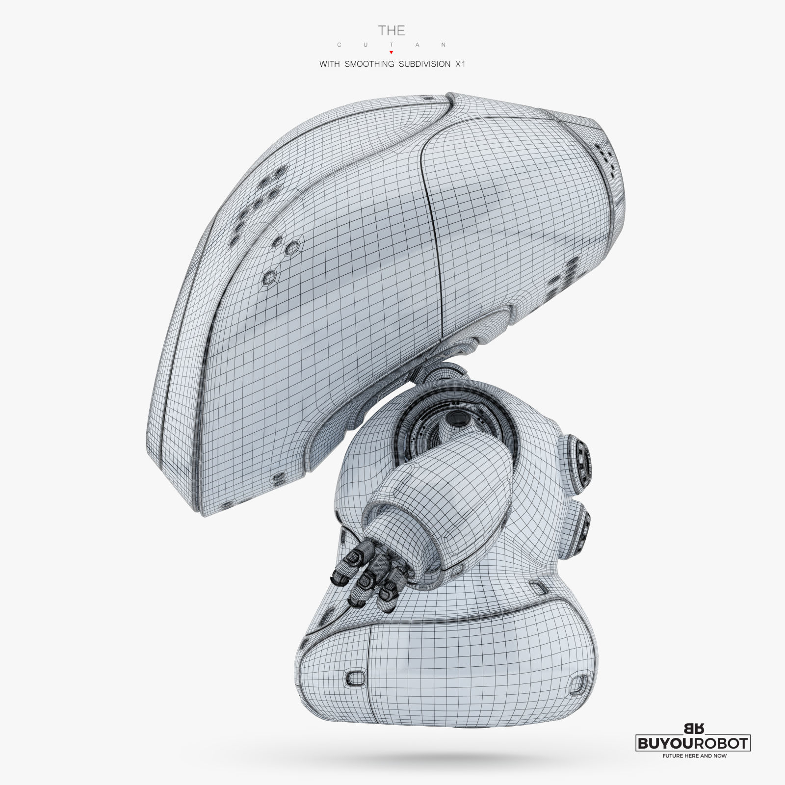 Pirate bot IV 3D model_7