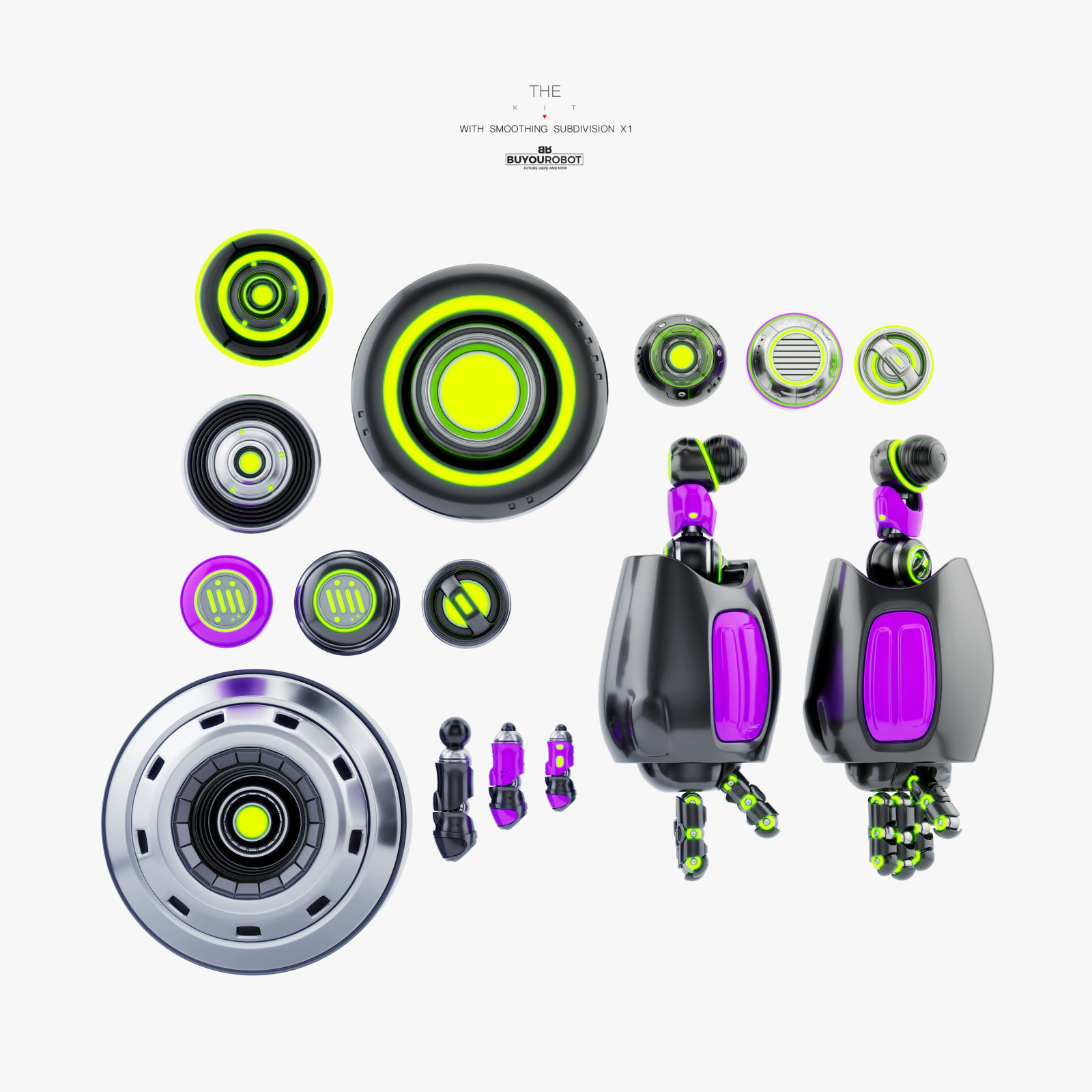 Pirate bot IV 3D model_5