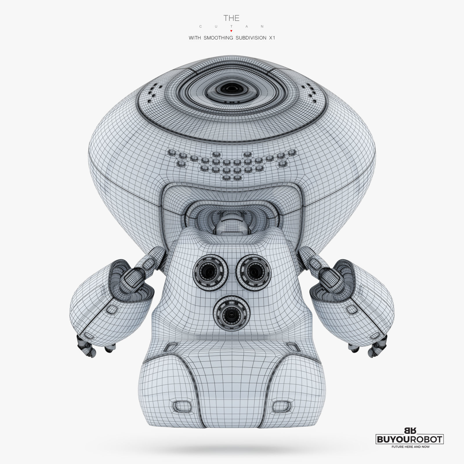 Pirate bot IV 3D model_8