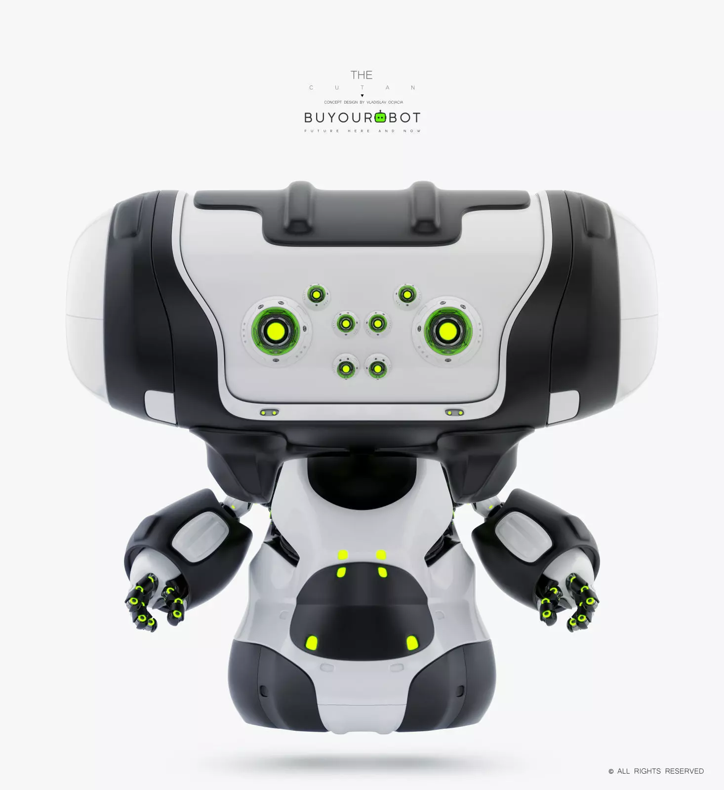 Aero beetle bot 3D model_0