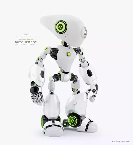 OCULUS Long Headed robot 3D model
