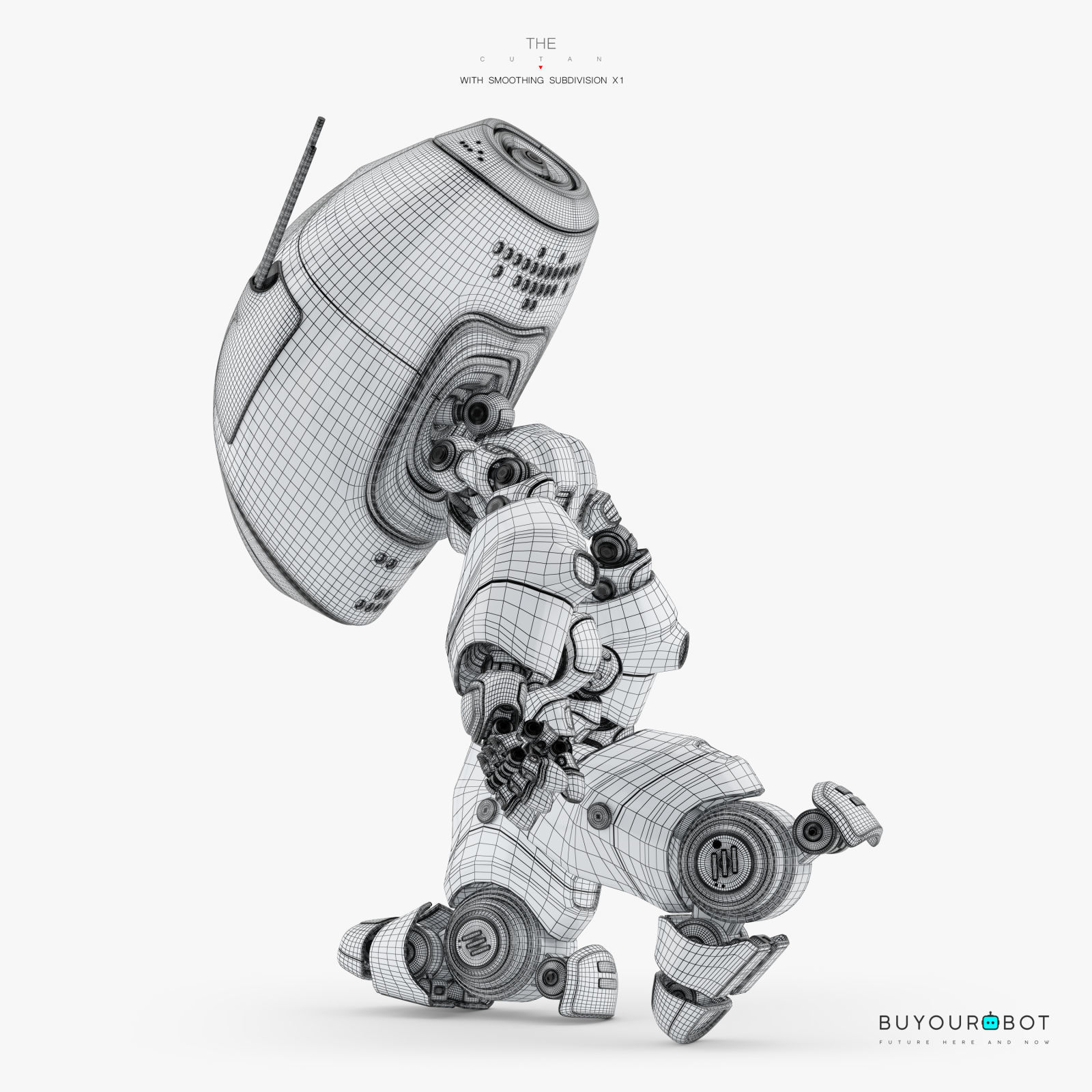 Bad robot 3D model_6