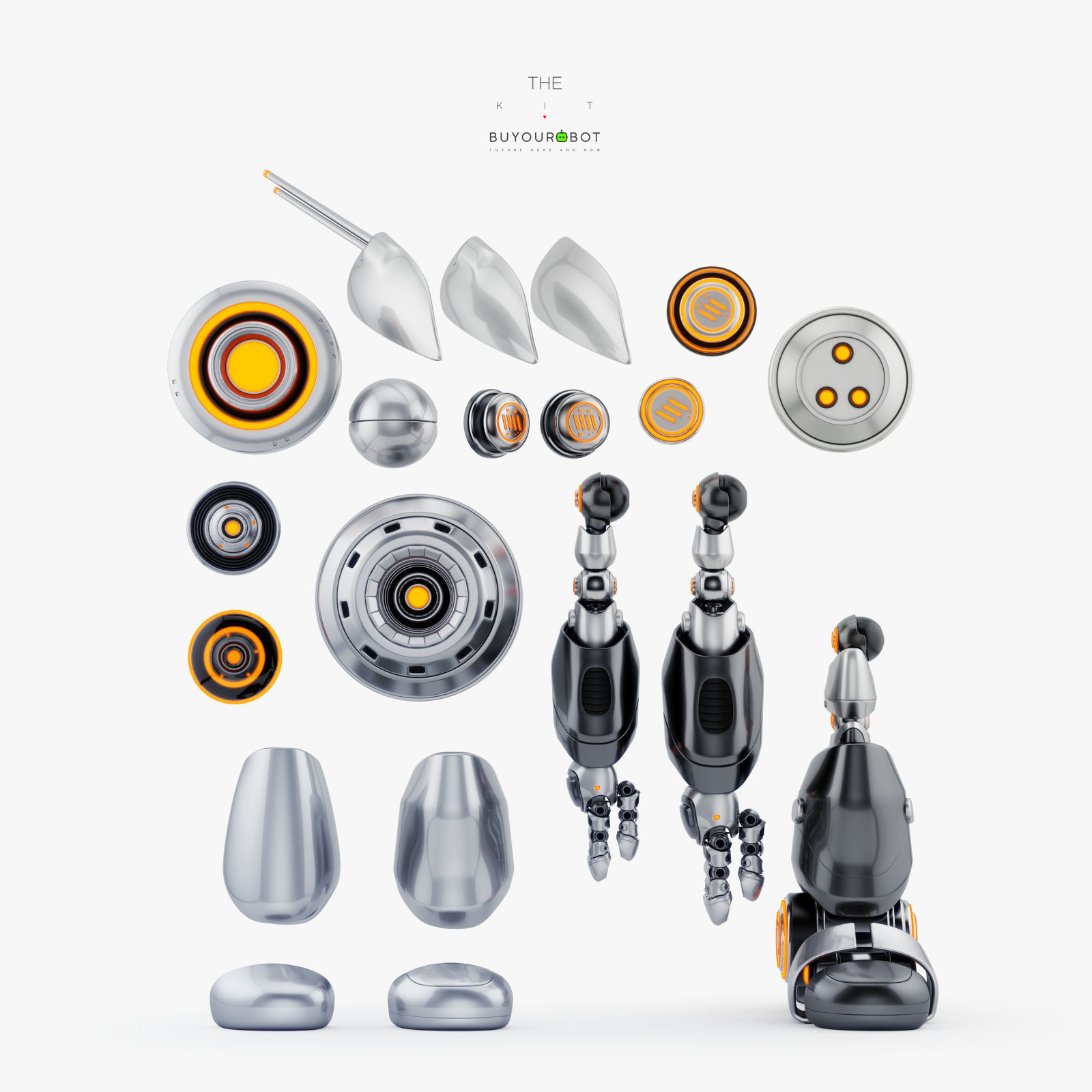 Bad robot 3D model_2