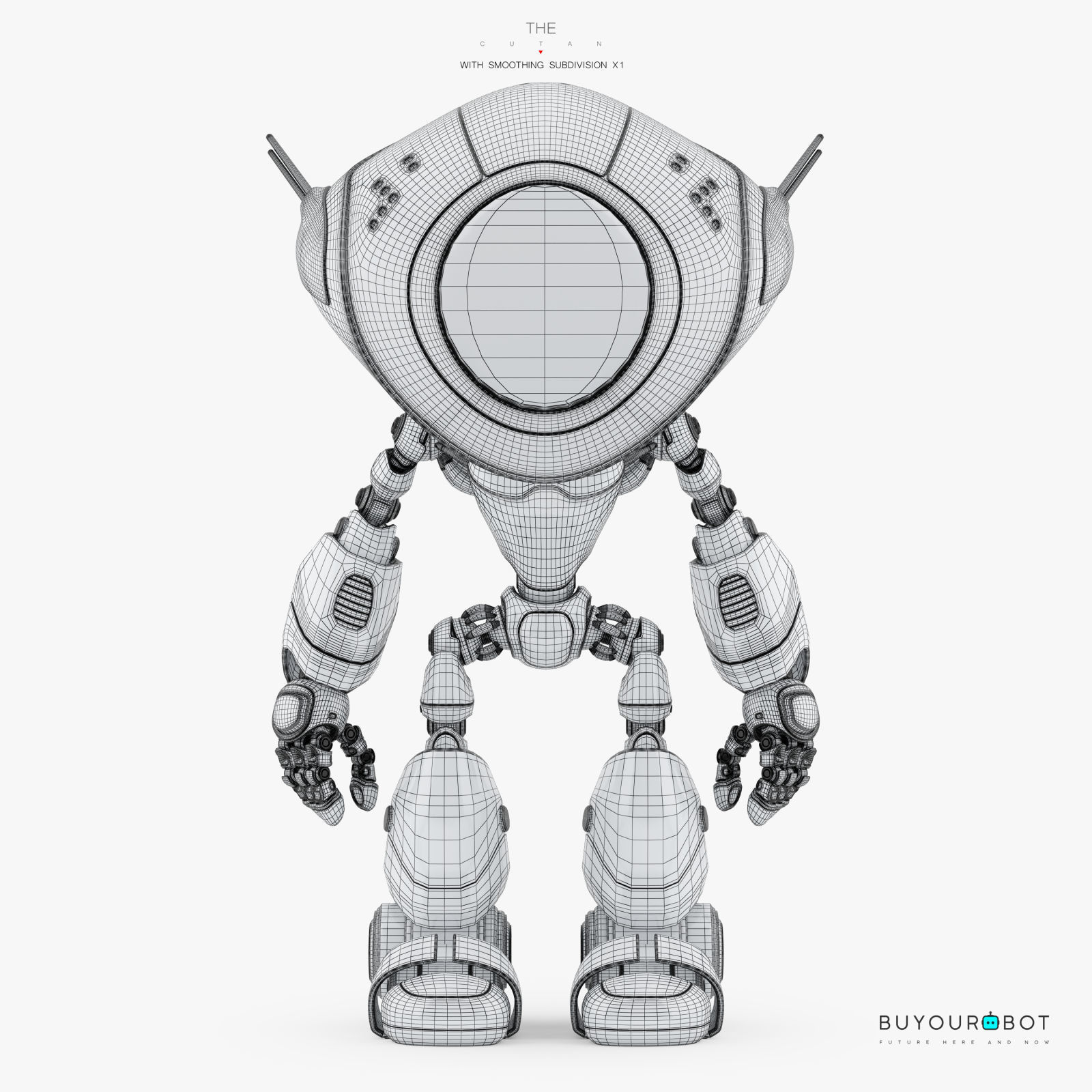 Bad robot 3D model_3