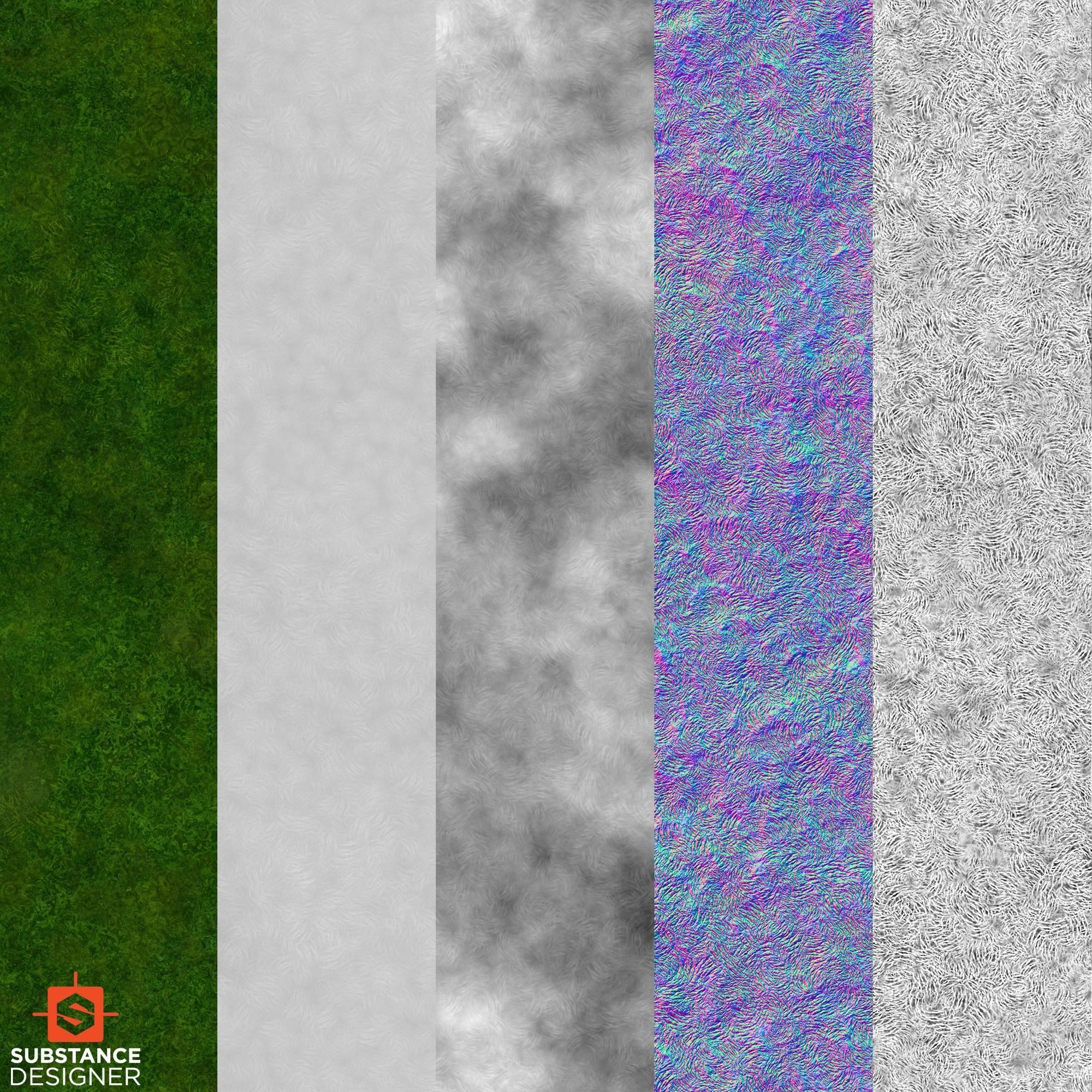 Stone Path Soil Grass Texture Material Texture_5