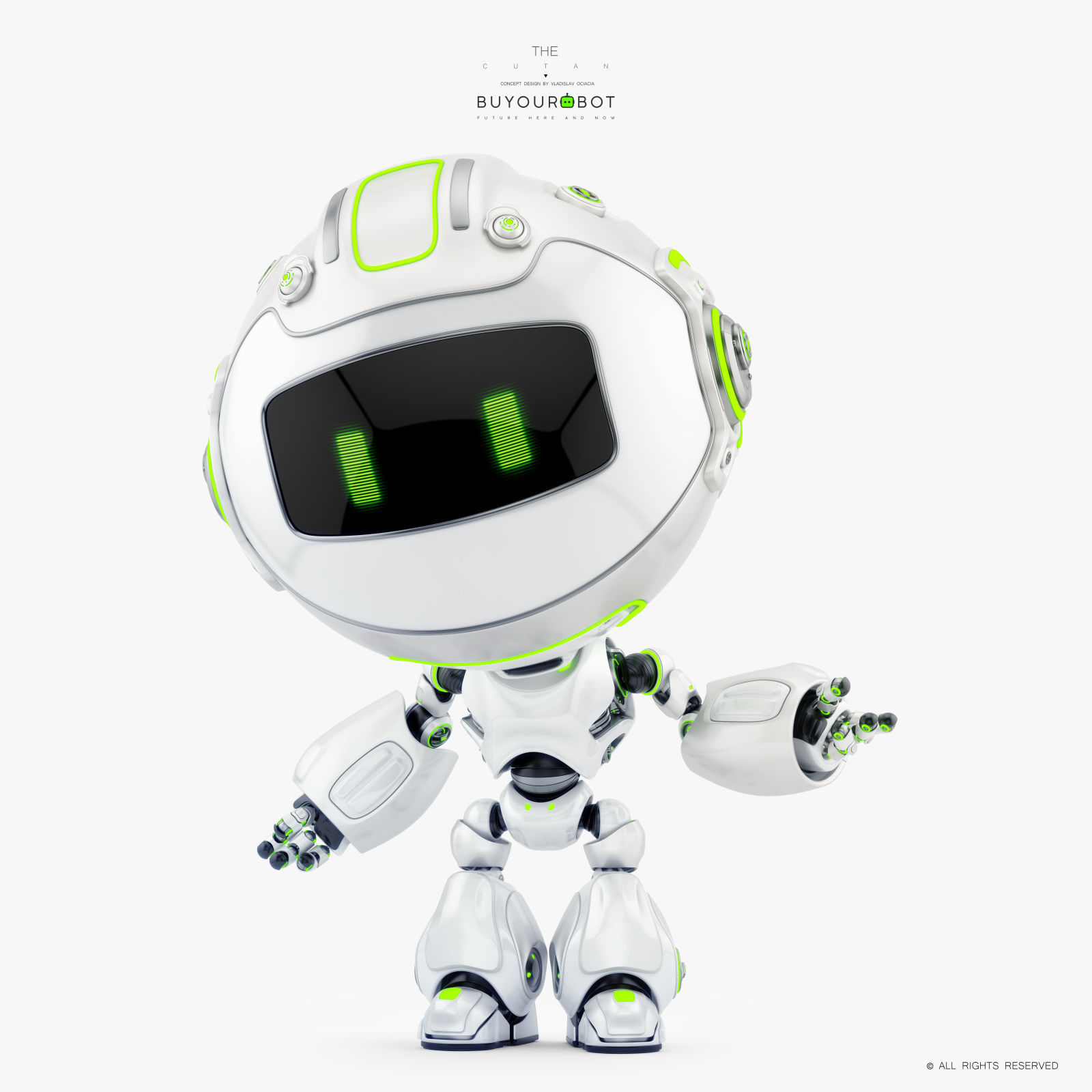 Unit robot 3D model_1