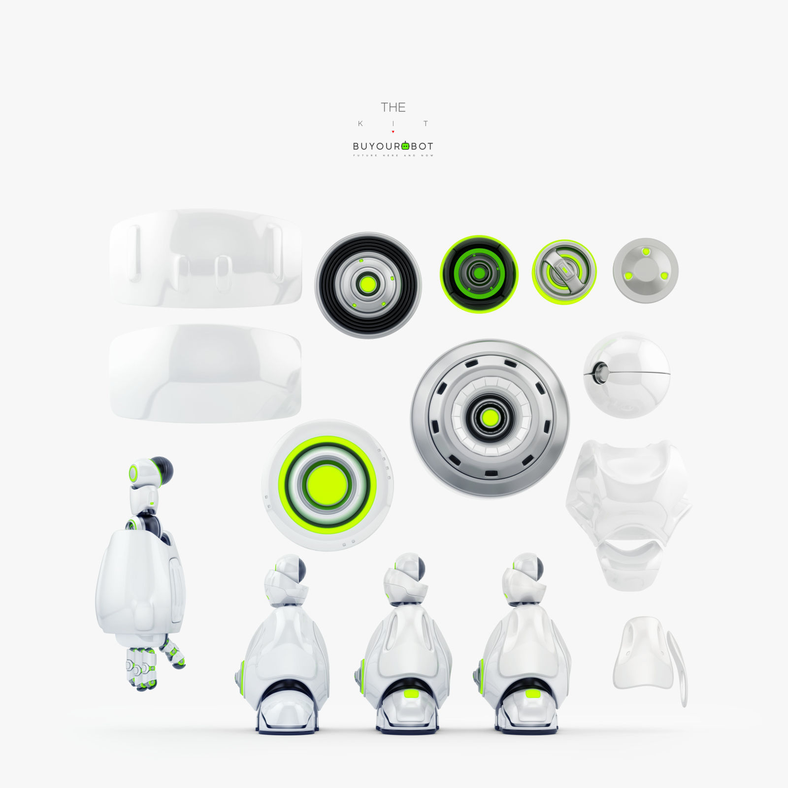 Unit robot 3D model_2