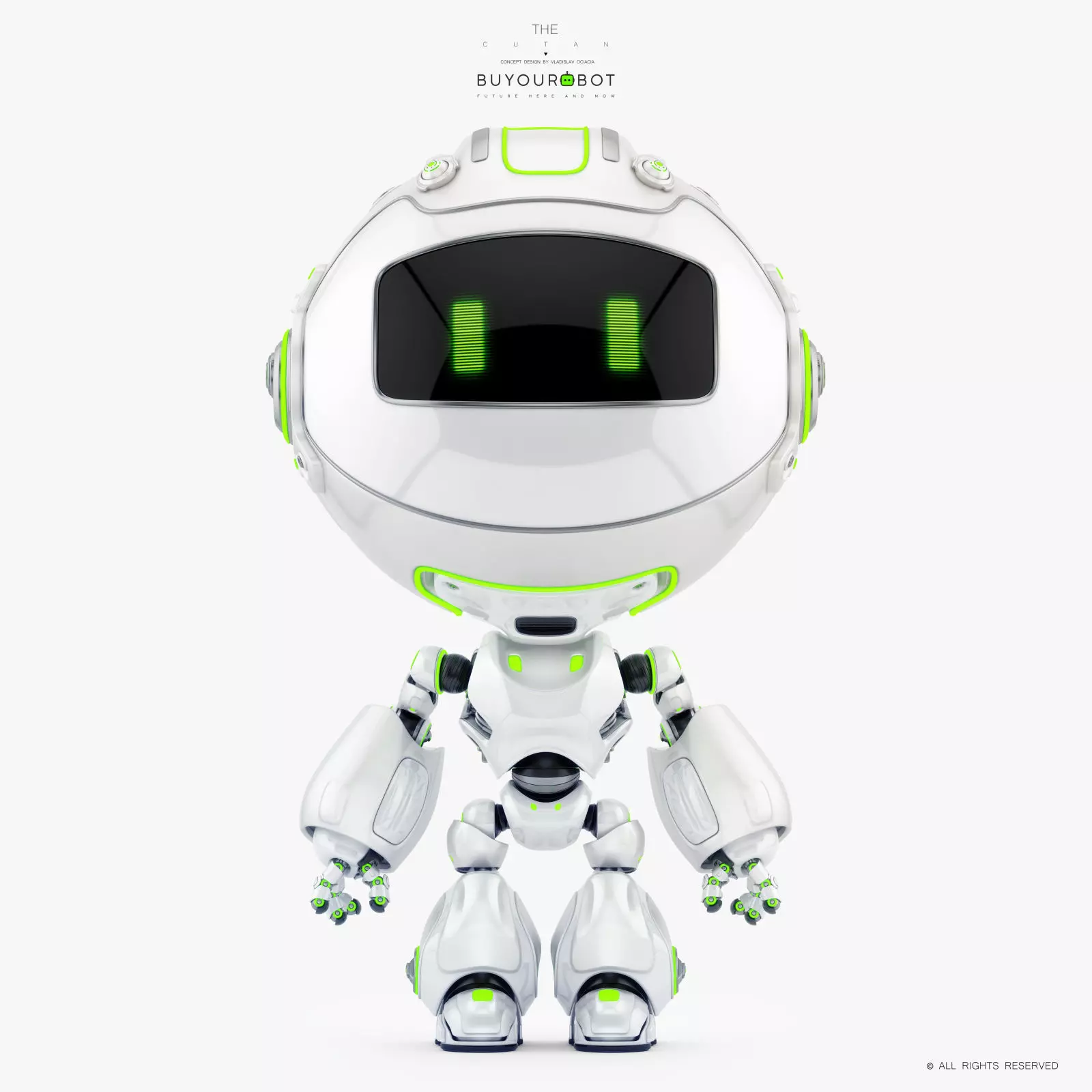 Unit robot 3D model_0