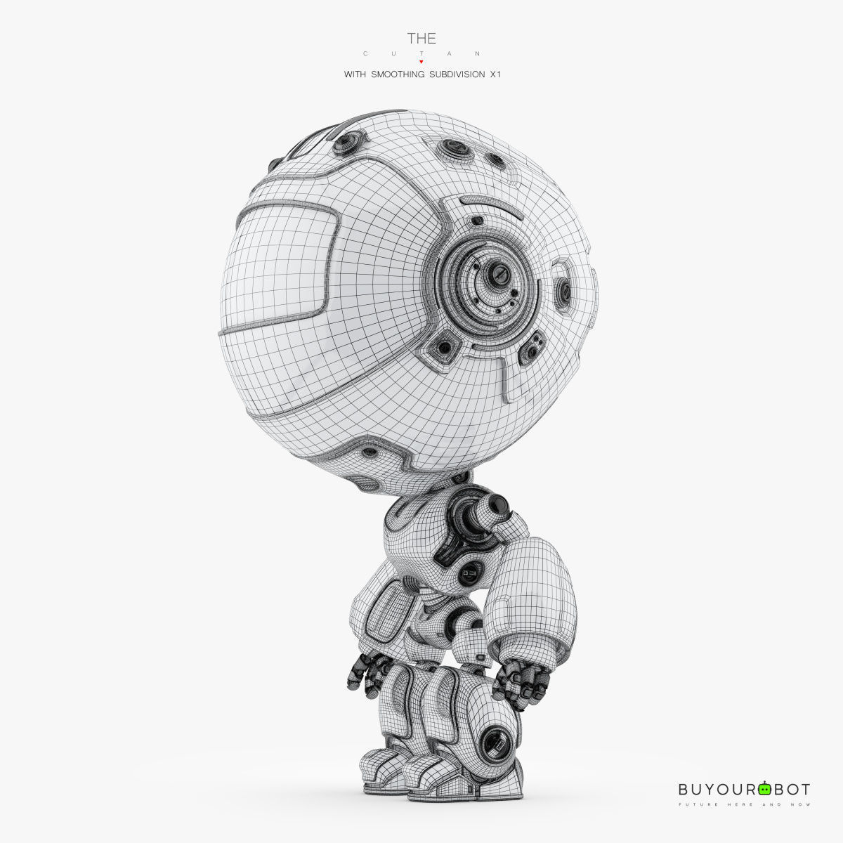 Unit robot II 3D model_7