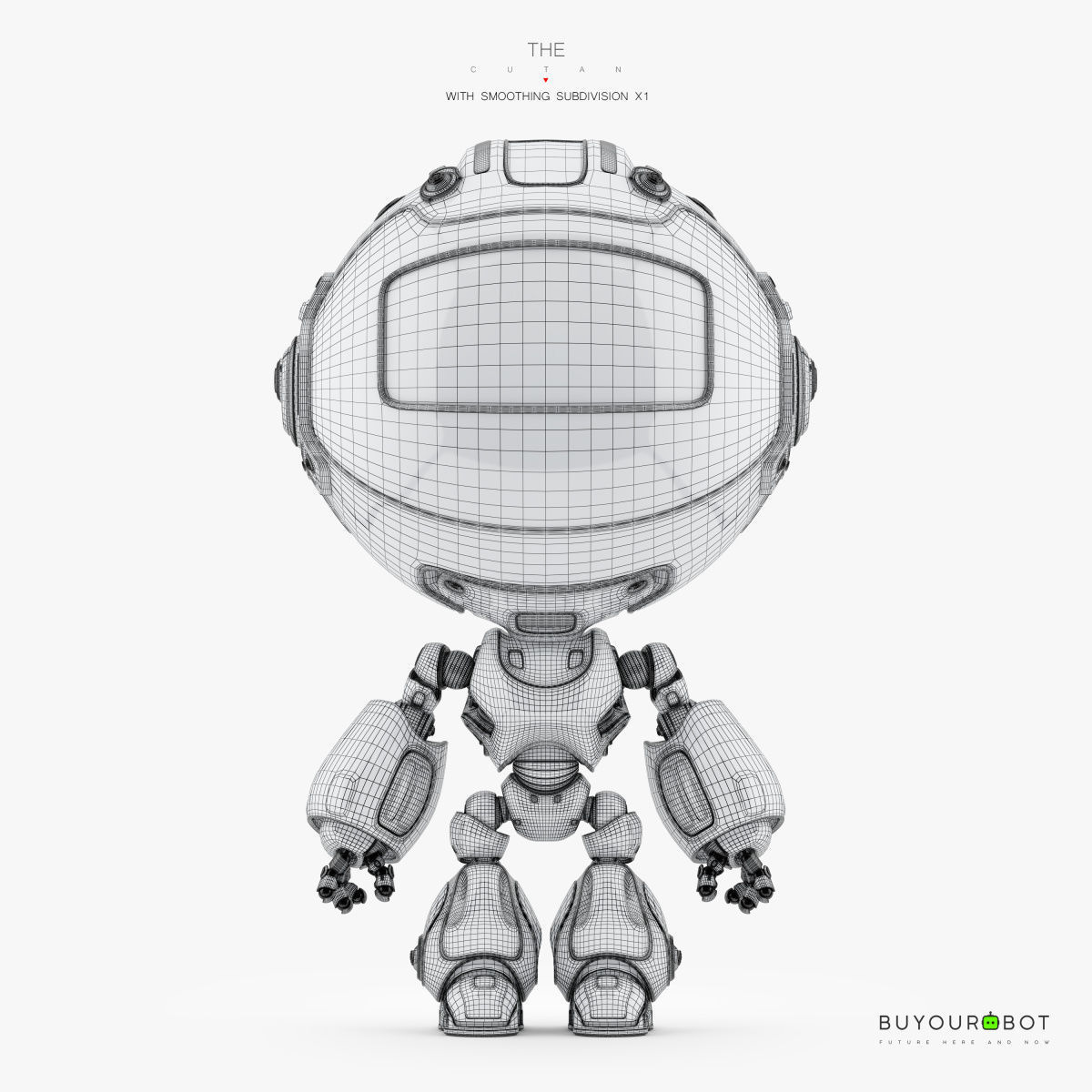 Unit robot II 3D model_6