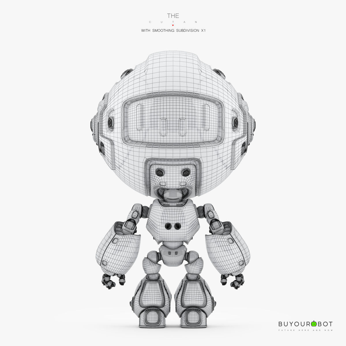 Unit robot II 3D model_8