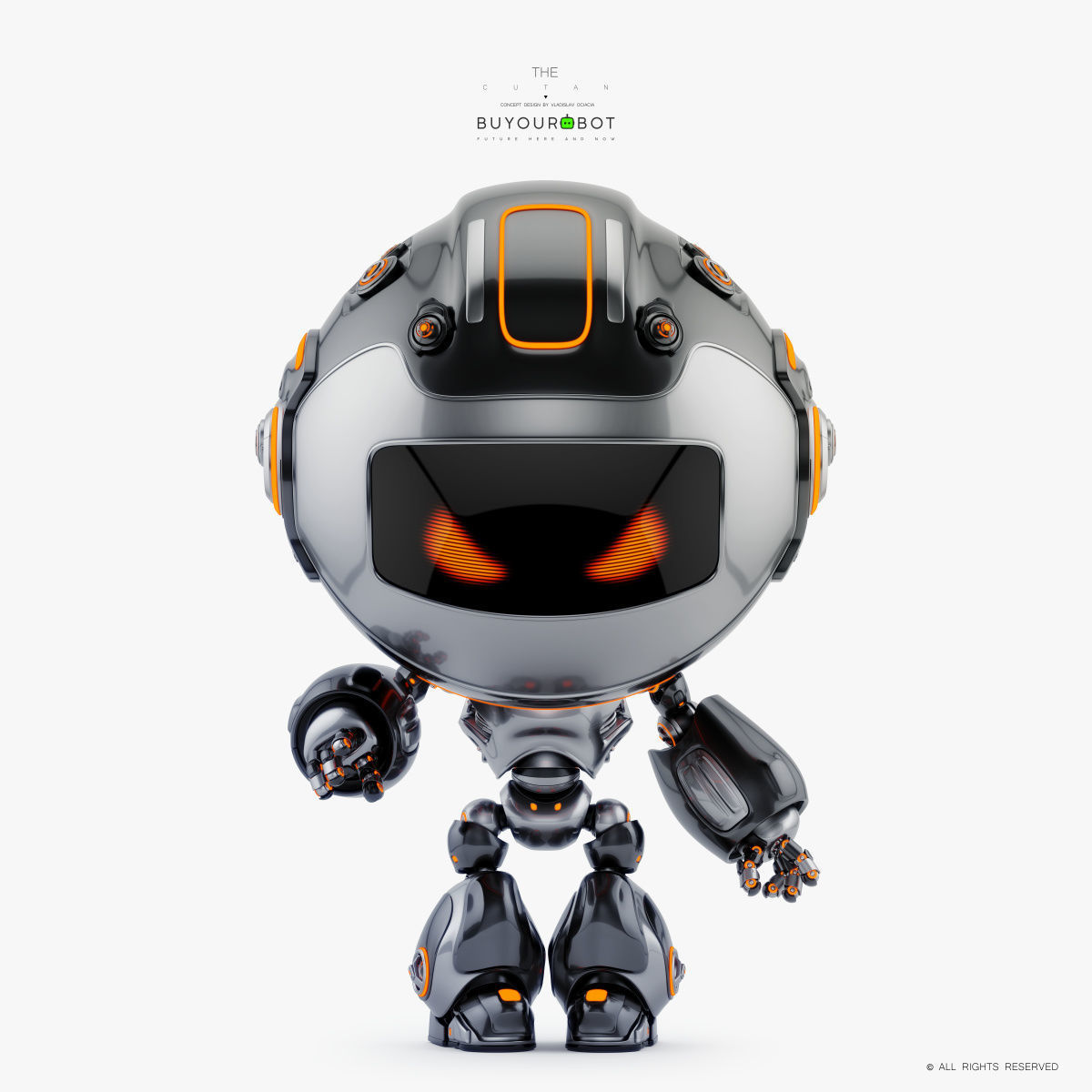 Unit robot II 3D model_1