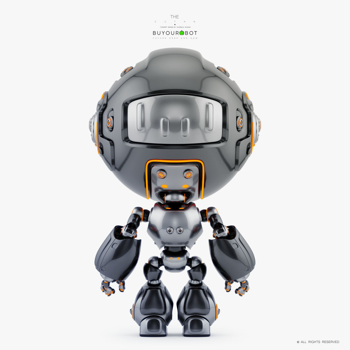 Unit robot II 3D model_4