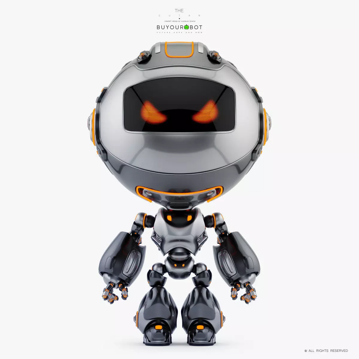 Unit robot II 3D model_0